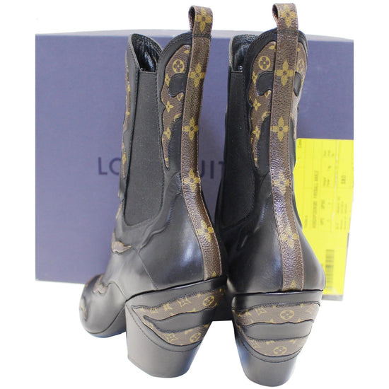 louis vuitton fireball boots