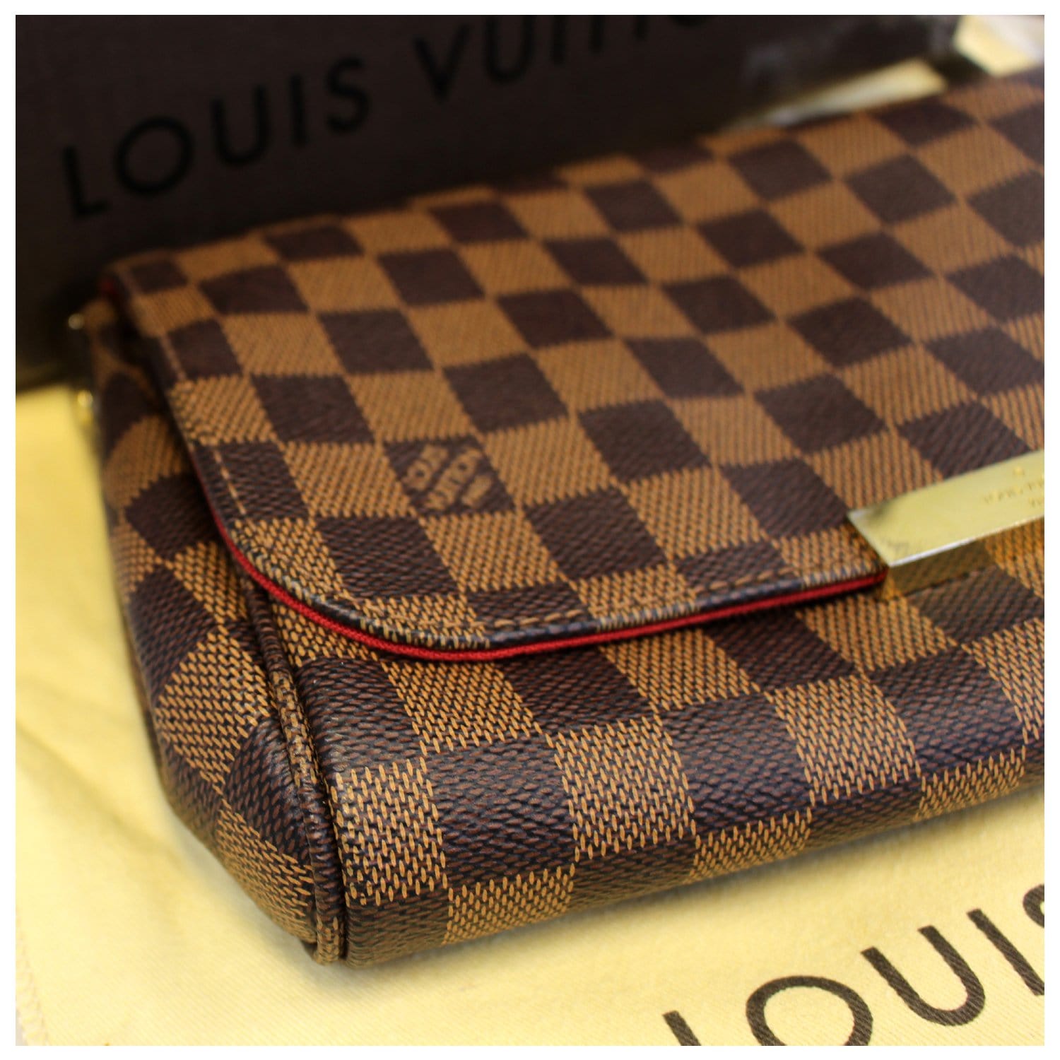 LOUIS VUITTON Favorite MM Damier Ebene Crossbody Bag-US