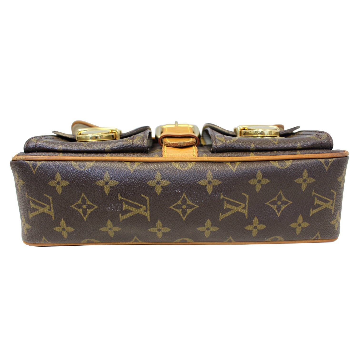 LOUIS VUITTON Monogram Canvas Hudson PM Shoulder Bag-US