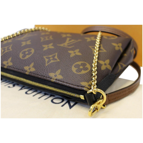 Louis Vuitton Monogram Pallas Clutch - Brown Crossbody Bags, Handbags -  LOU777193