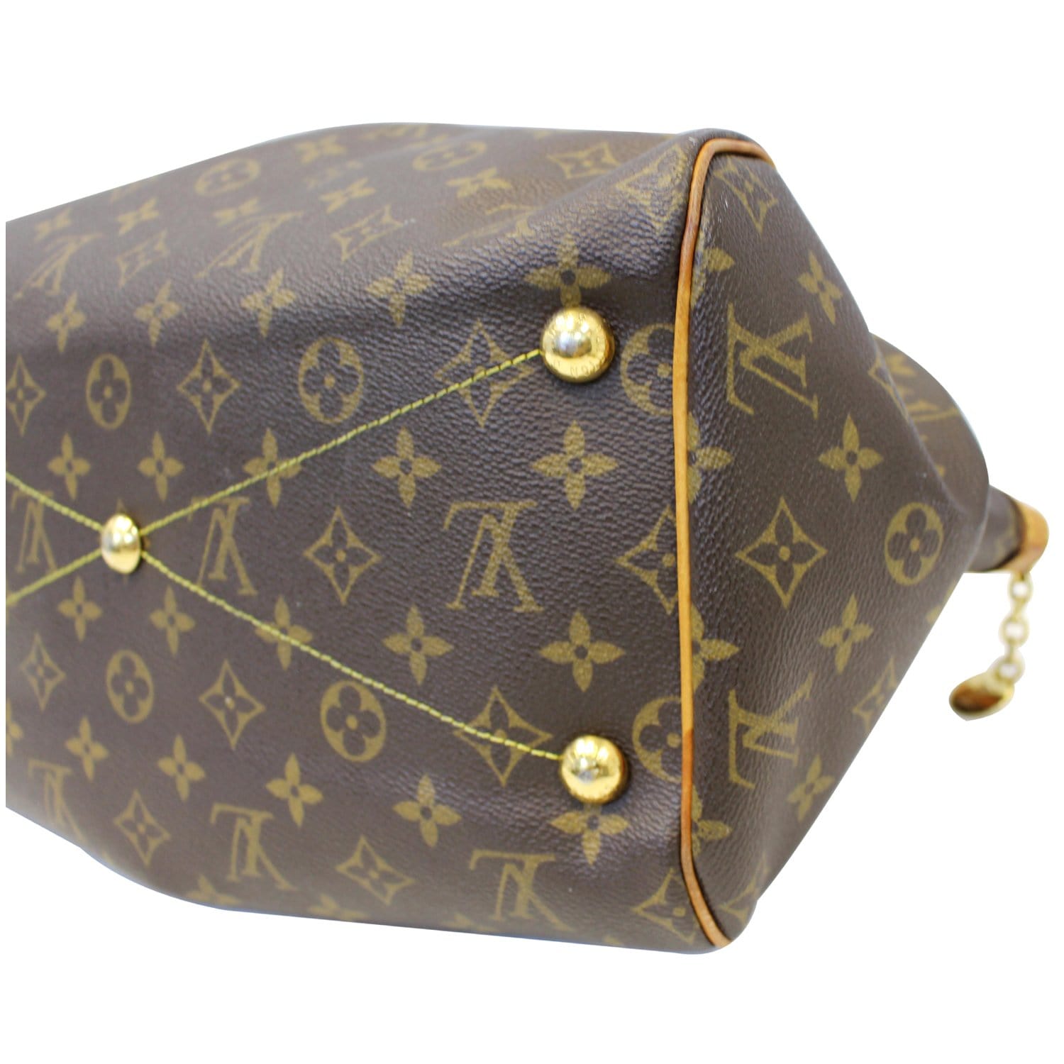 LOUIS VUITTON Tivoli GM Monogram Canvas Brown Shoulder Bag Brown-US