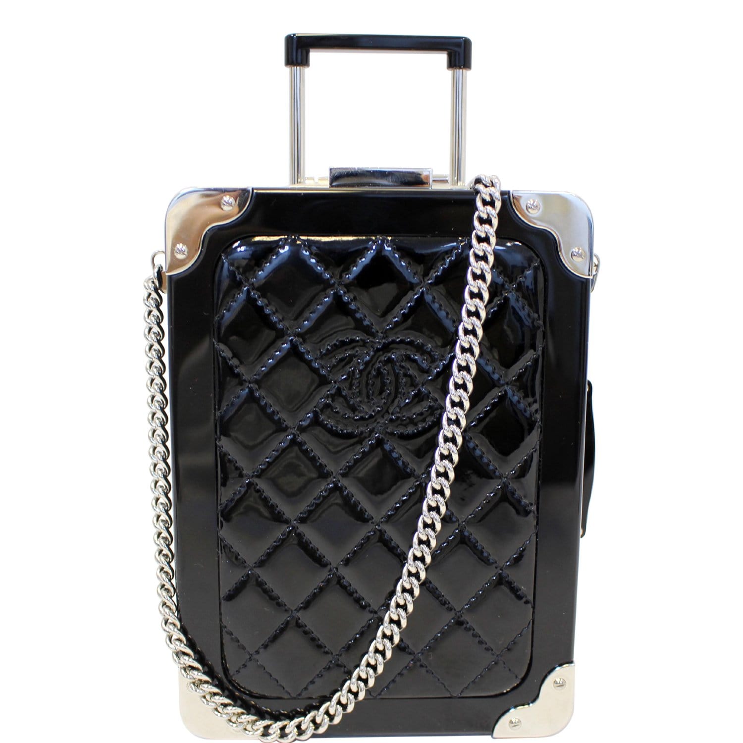 Chanel Limited Edition Black Lucite And Crystal Rocket Ship