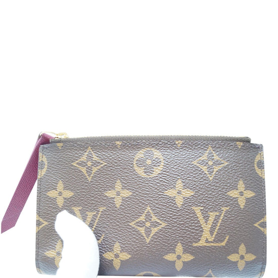 MONOGRAM CANVAS ADELE COMPACT WALLET TN4123