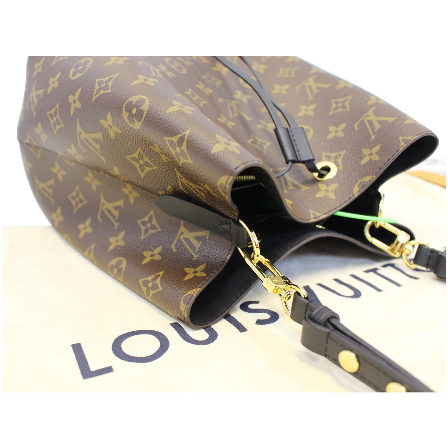 LOUIS VUITTON LV Neonoe Monogram Canvas Shoulder Bag Black-US