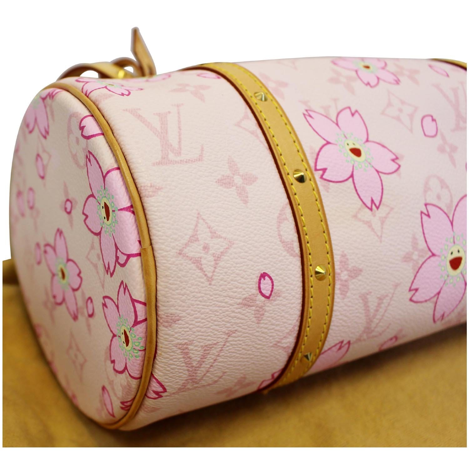 Louis Vuitton Cherry Blossom Monogram Barrel Bag at 1stDibs