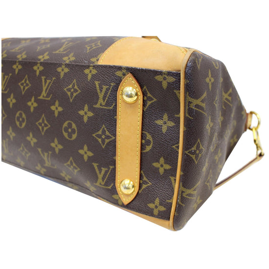 LOUIS VUITTON Retiro GM Monogram Canvas 2Way Shoulder Bag Brown