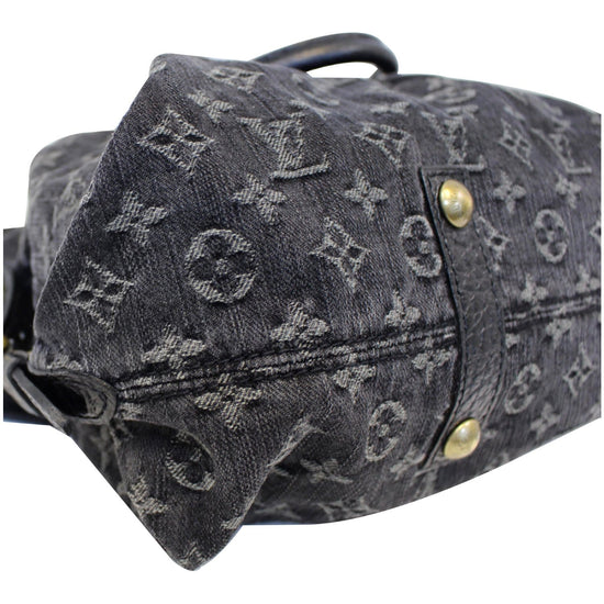 Louis Vuitton Lin Monogram Mahina Leather XL Bag Louis Vuitton