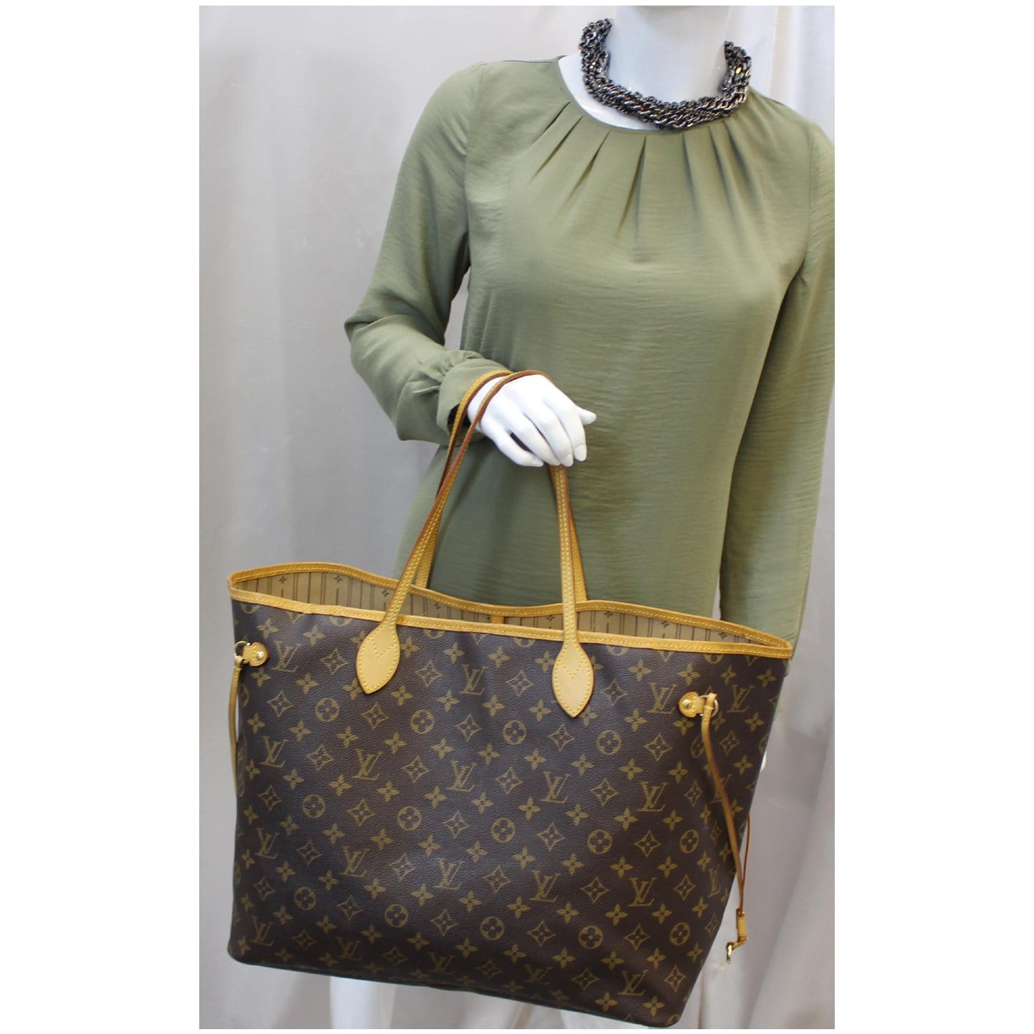 Louis Vuitton Neverfull GM Monogram Tote Shoulder Bag