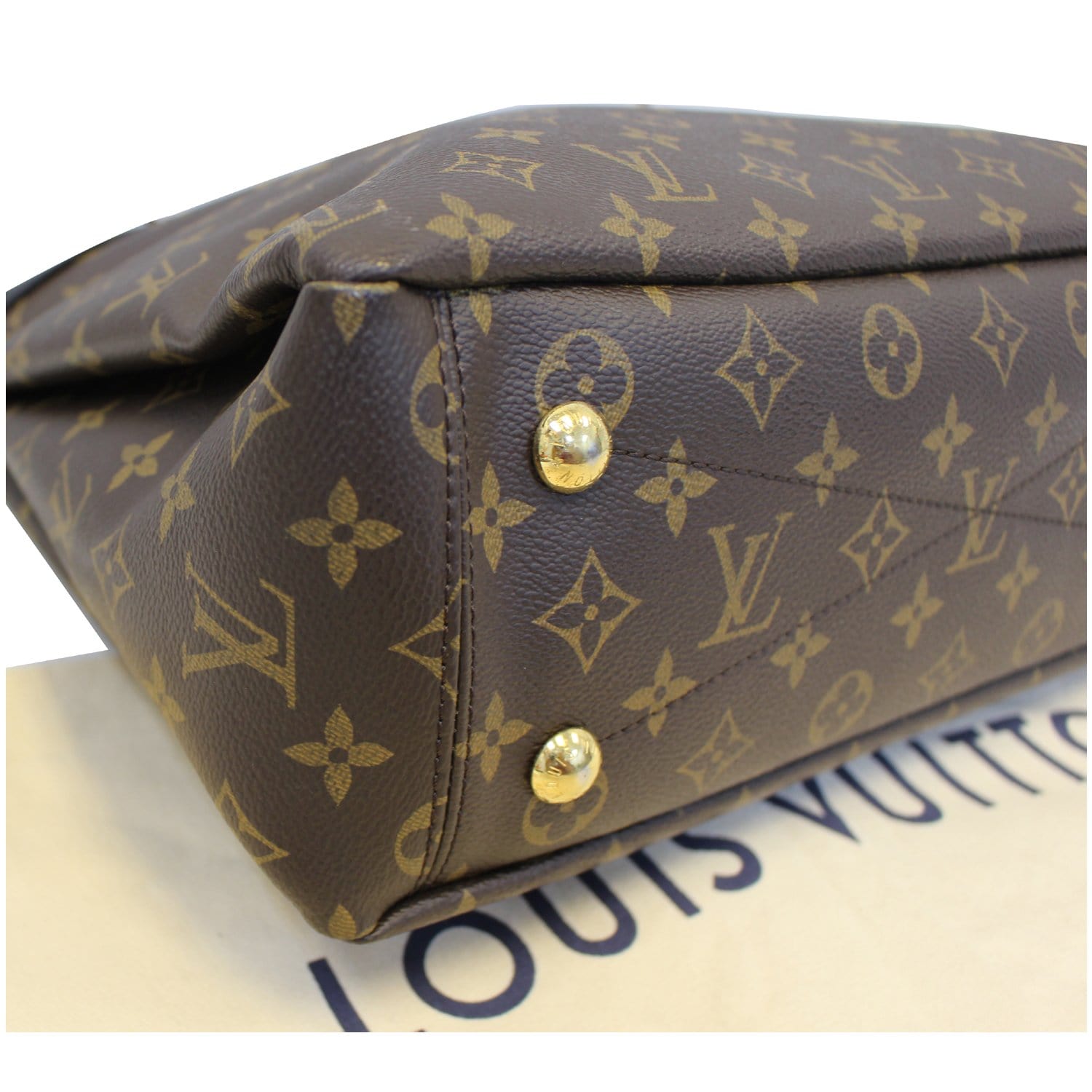 Louis Vuitton Pallas Chain Shopper Bag Monogram Canvas