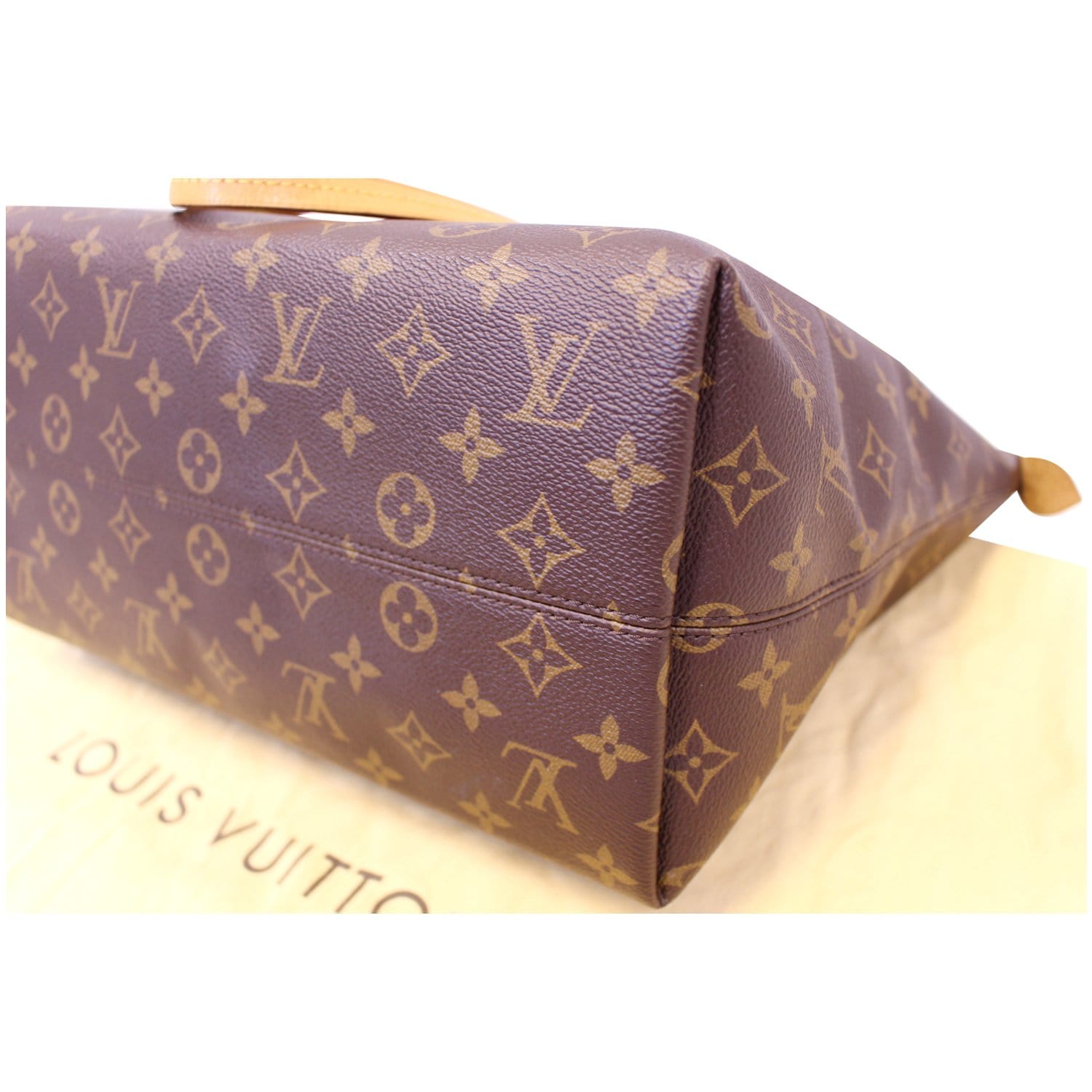 LOUIS VUITTON Iena MM Monogram Canvas Shoulder Bag-US