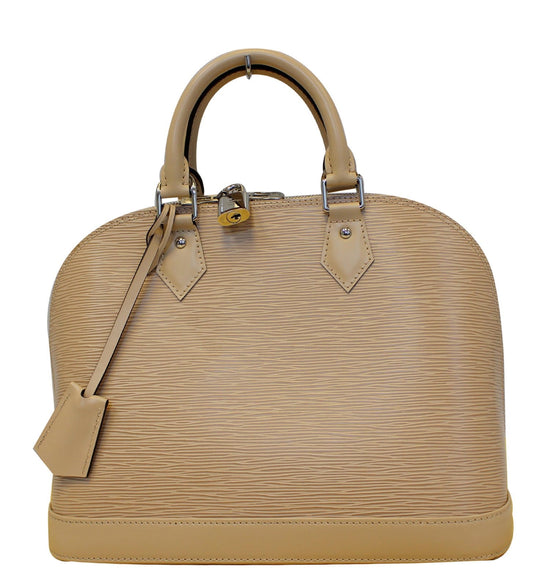 Louis Vuitton Nude Dune Epi Leather Alma PM Bag