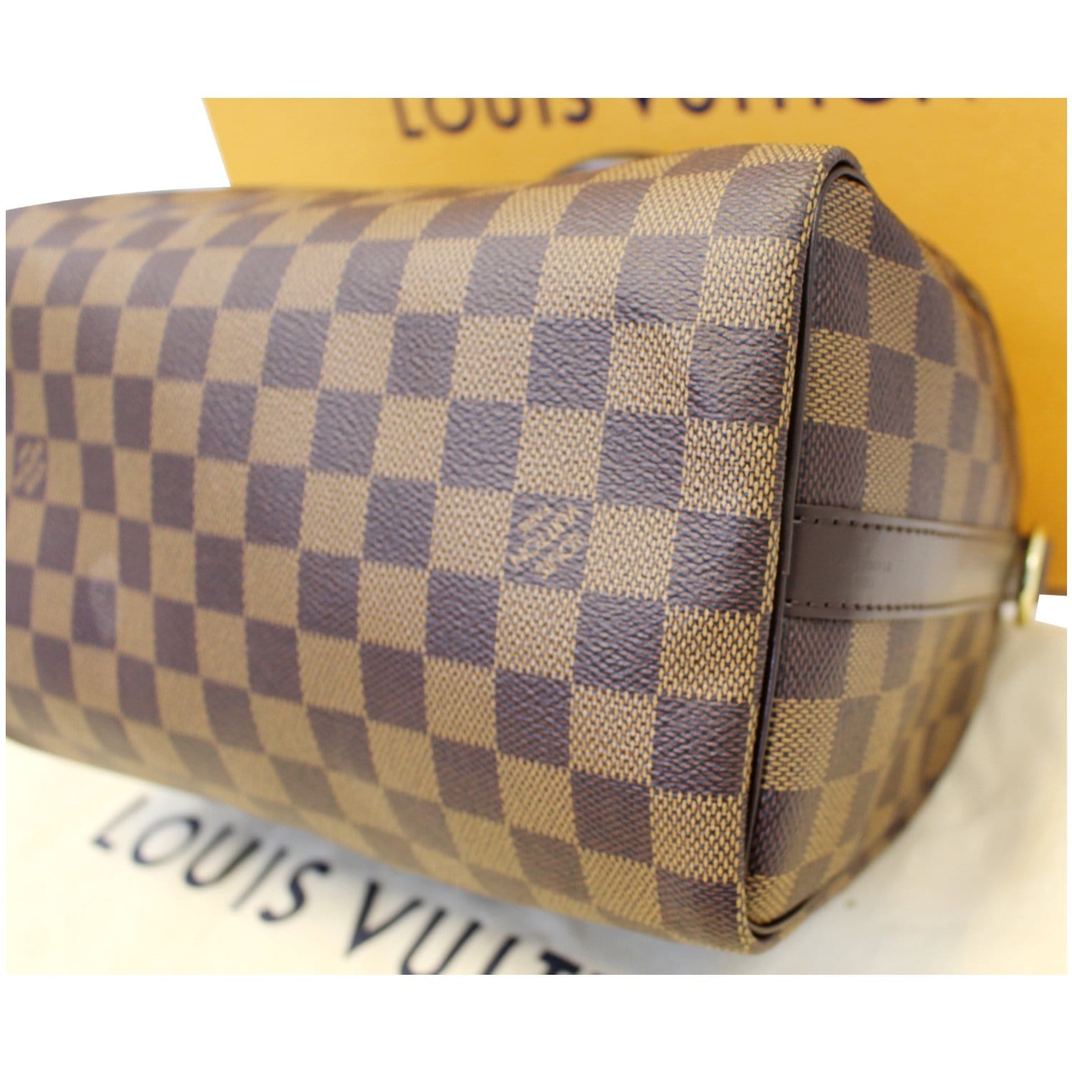 LOUIS VUITTON Speedy 25 Bandouliere Damier Ebene Shoulder Bag-US