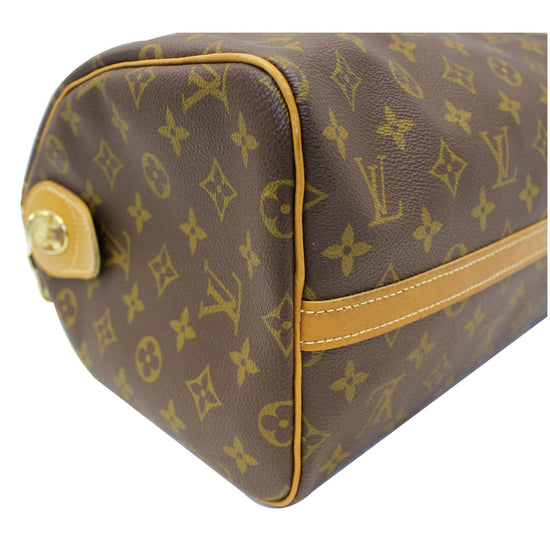 Louis Vuitton Handbag VINTAGE French Company Speedy 30 Monogram