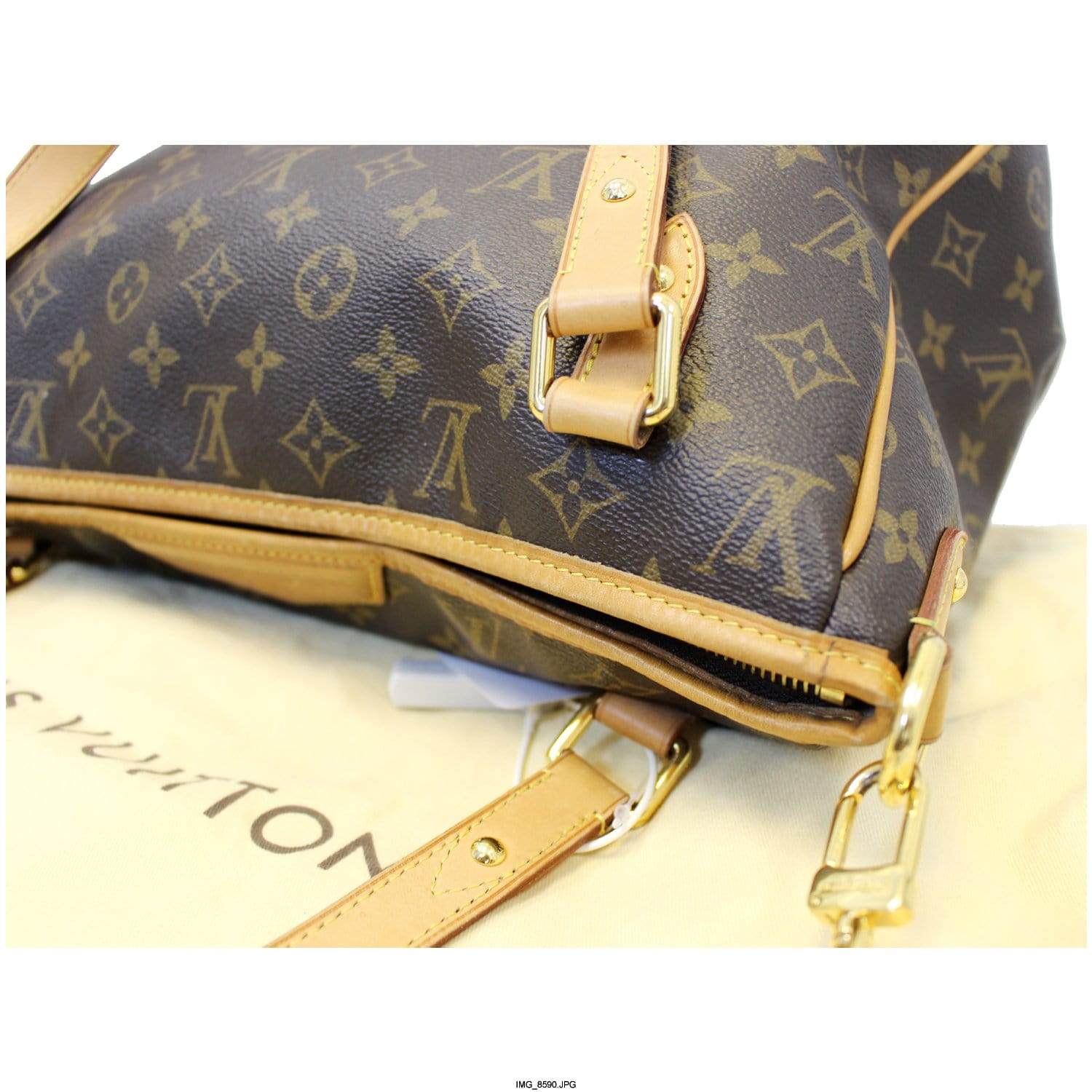 LOUIS VUITTON Estrela MM Monogram Canvas Shoulder Bag-US