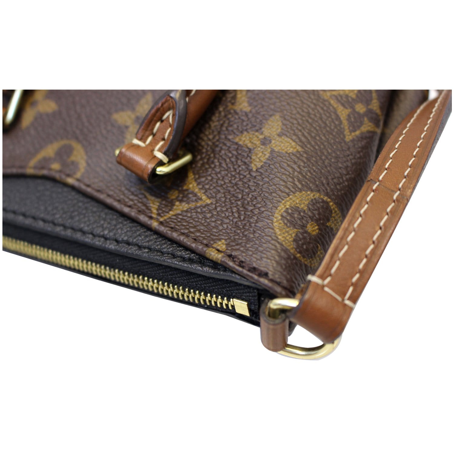 LOUIS VUITTON Nano Pallas Monogram Canvas Shoulder Crossbody Bag-US