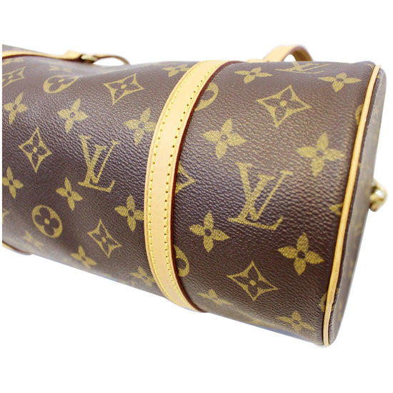 Shop for Louis Vuitton Monogram Canvas Leather Papillon 30 cm Shoulder Bag  - Shipped from USA