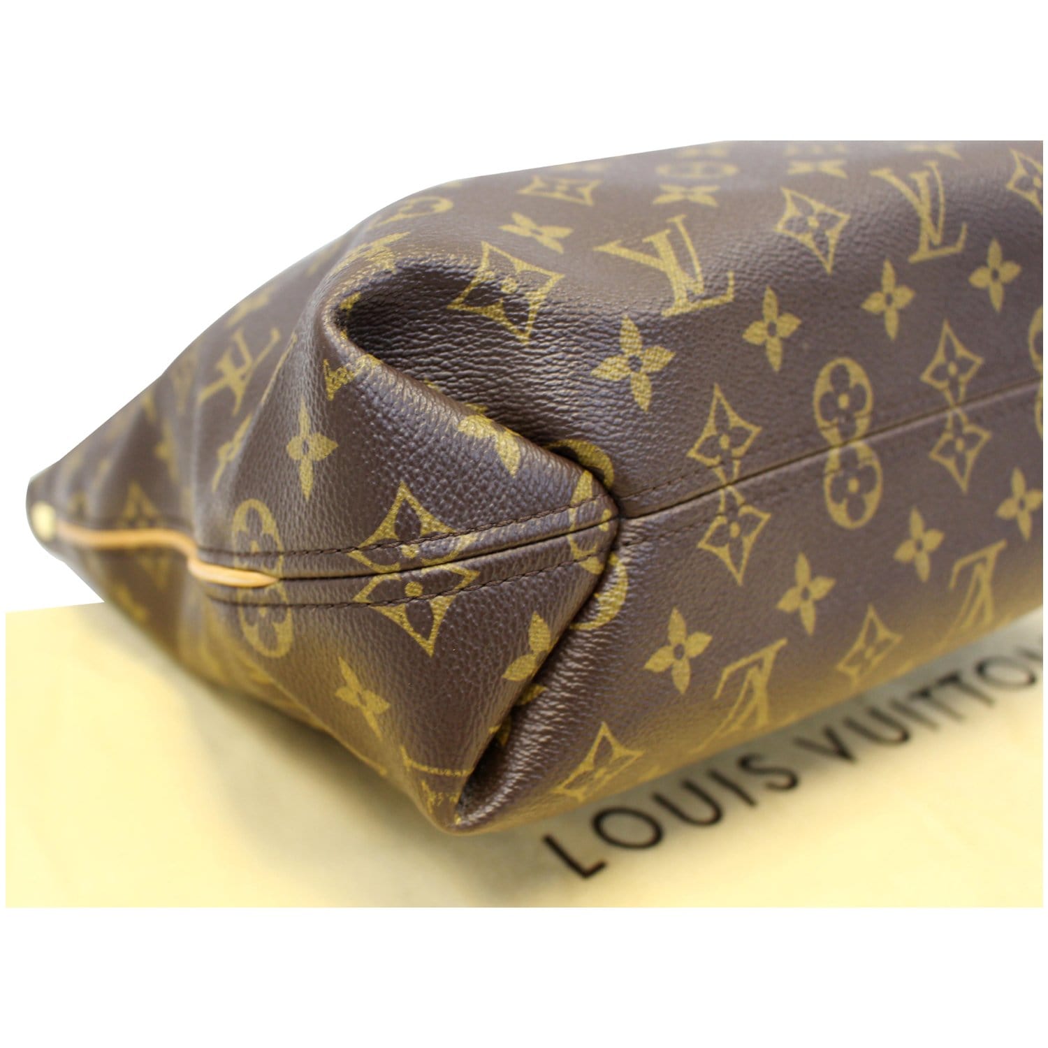 LOUIS VUITTON Sully PM Monogram Canvas Shoulder Bag Brown-US