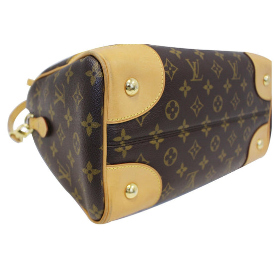 LOUIS VUITTON Monogram Retiro NM Black 195448