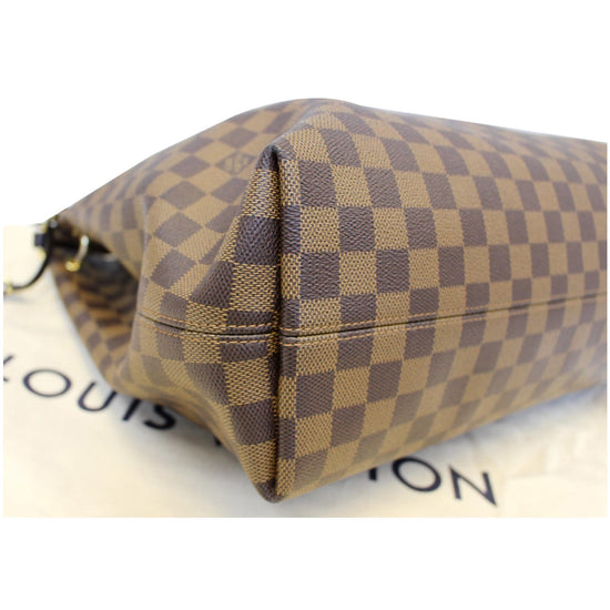 LOUIS VUITTON Official USA Website - Discover Louis Vuitton Graceful MM  hobo bag for women, made with Damier Ebèn…