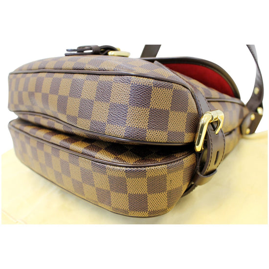 Louis Vuitton 2006 Pre-owned Damier Ebène Highbury Shoulder Bag - Brown