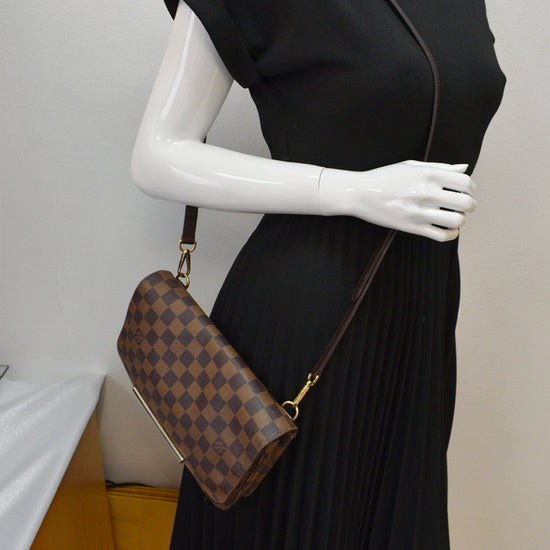 Louis+Vuitton+Hoxton+Crossbody+PM+Brown+Leather for sale online