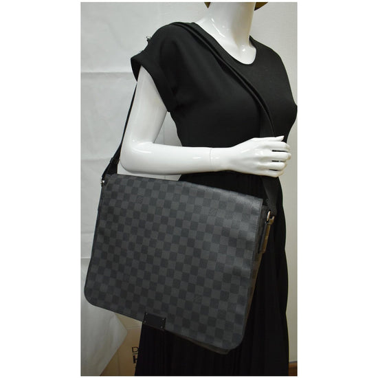 District MM NM Damier Graphite – Keeks Designer Handbags