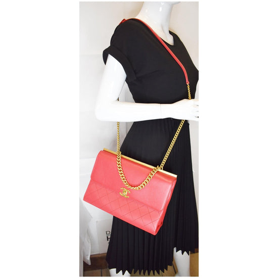 Chanel Coco Luxe Leather Handbag