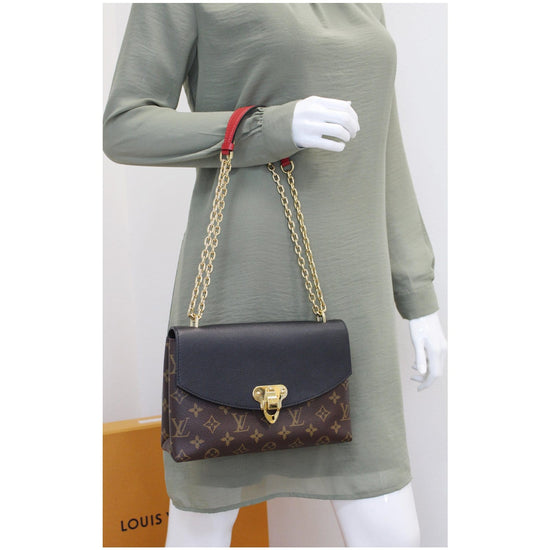 Auth New Louis Vuitton Saint Placide Handbag Monogram Canvas and