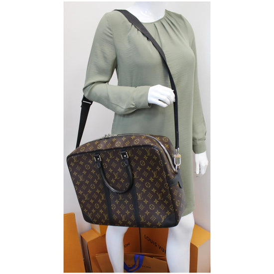 Brown Louis Vuitton Monogram Macassar Porte Documents Voyage Business –  Designer Revival