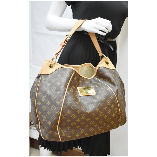 LOUIS VUITTON Galliera GM Monogram Canvas Shoulder Tote Bag Brown-US