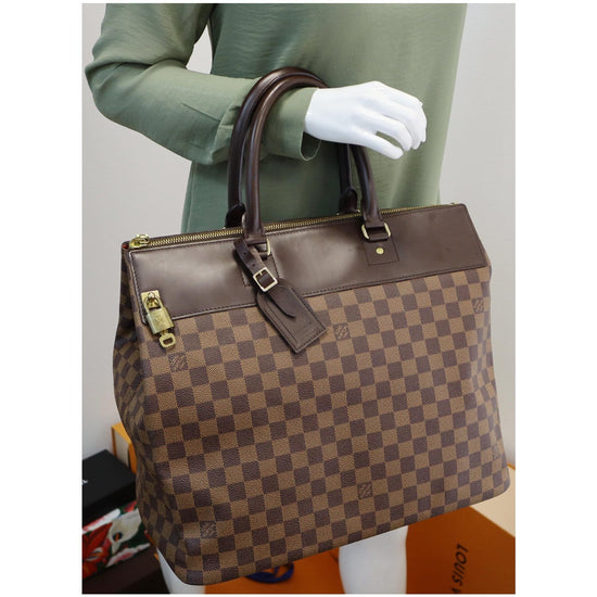 ❤️TOUR - Louis Vuitton Greenwich Damier Ebene Satchel / tote