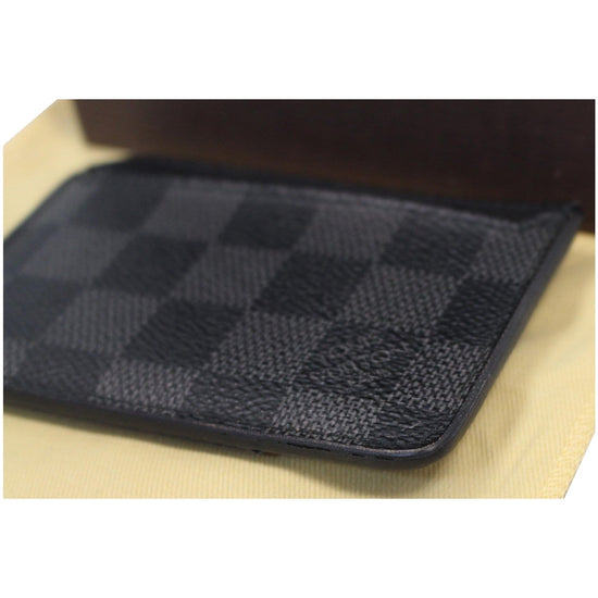 LOUIS VUITTON Damier Graphite Card Holder - More Than You Can Imagine