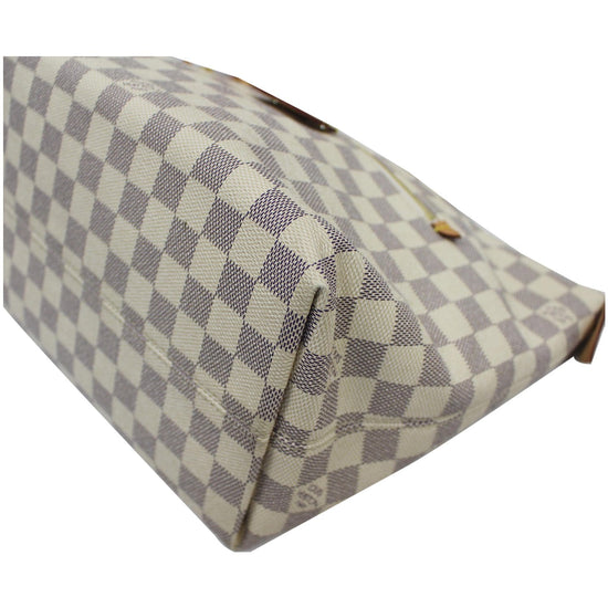 Louis Vuitton Damier Azur Lena PM Zip Tote Jena Iena 860350