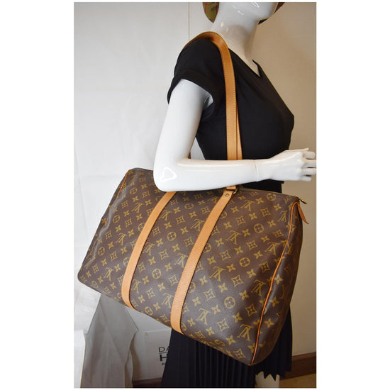 LOUIS VUITTON Monogram Sac Flanerie 45 Overnight Bag 87519