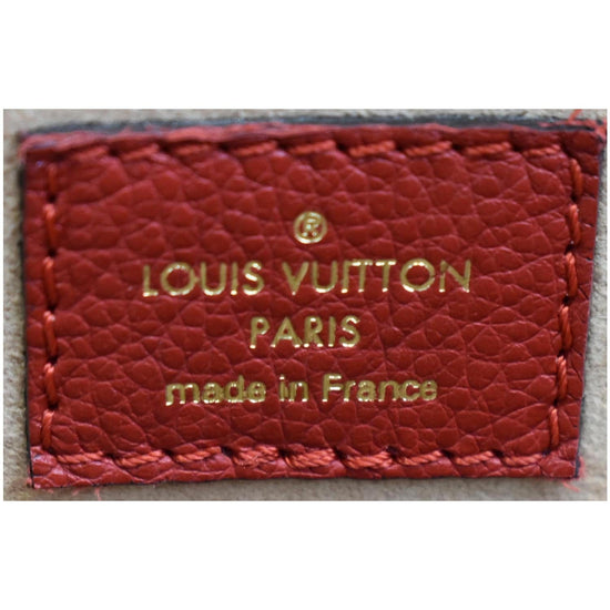 Louis Vuitton Red Monogram Canvas Flandrin QJBCYZ5VRB029