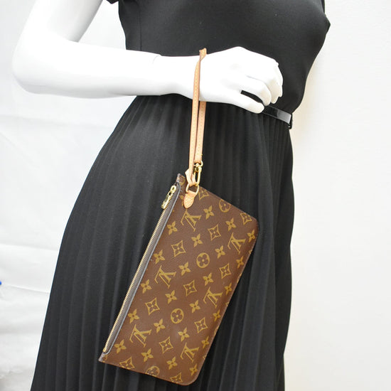 $40 · Louis Vuitton multicolor monogram canvas pochette wristlet