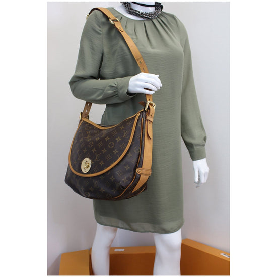 Louis Vuitton Brown Monogram Canvas Tulum GM Shoulder Bag at