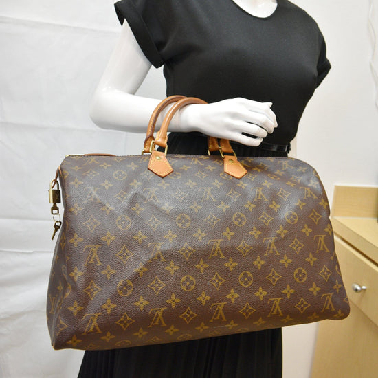 Louis Vuitton - Speedy  Bag Monogram Canvas PM White / Brown Cro -  BougieHabit