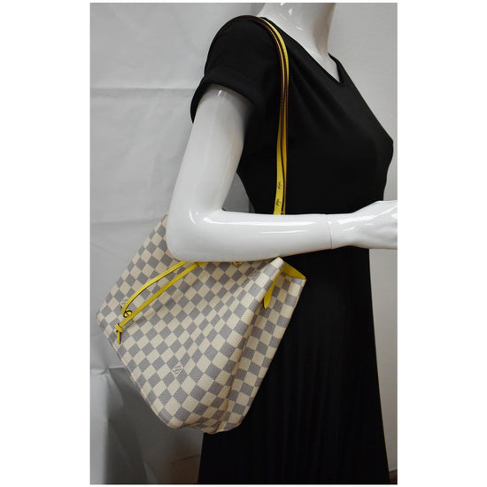 Louis Vuitton Neonoe MM Damier Azur Canvas Pineapple - NOBLEMARS