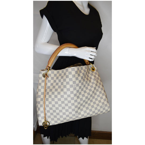 LOUIS VUITTON Damier Azur Artsy MM 1241353