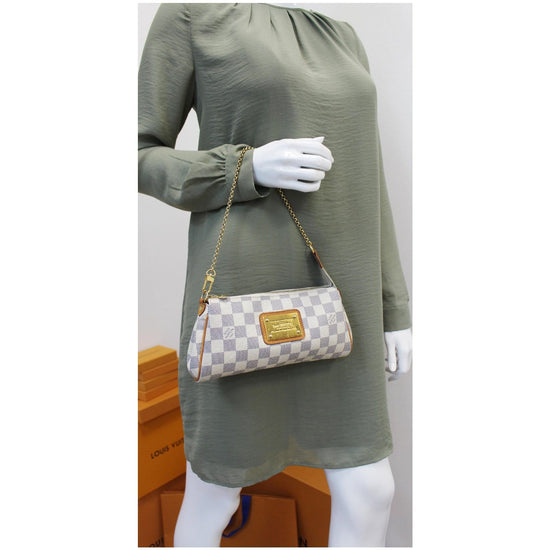 Louis Vuitton Discontinued Damier Azur Pochette Eva India