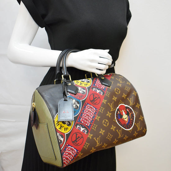 Lot - LOUIS VUITTON MONOGRAM KABUKI SPEEDY 30