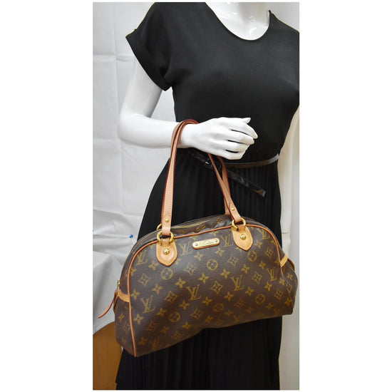 Brown Louis Vuitton Monogram Montorgueil PM Shoulder Bag – Designer Revival