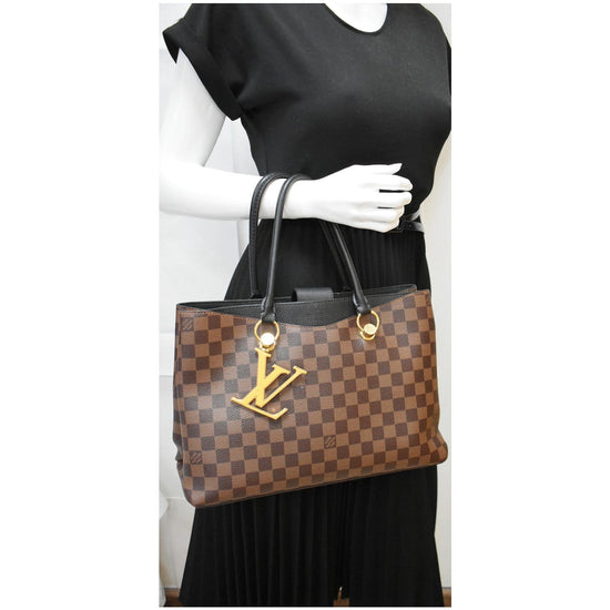 Louis Vuitton Damier Ebene Riverside Tote (SHF-3wS23h) – LuxeDH