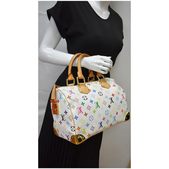 Louis Vuitton Monogram Multicolore Speedy 30 (SHG-RHNCAL) – LuxeDH