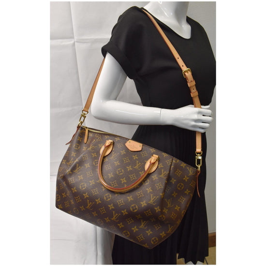 LOUIS VUITTON Monogram Canvas Turenne MM 2 Way Shoulder Bag