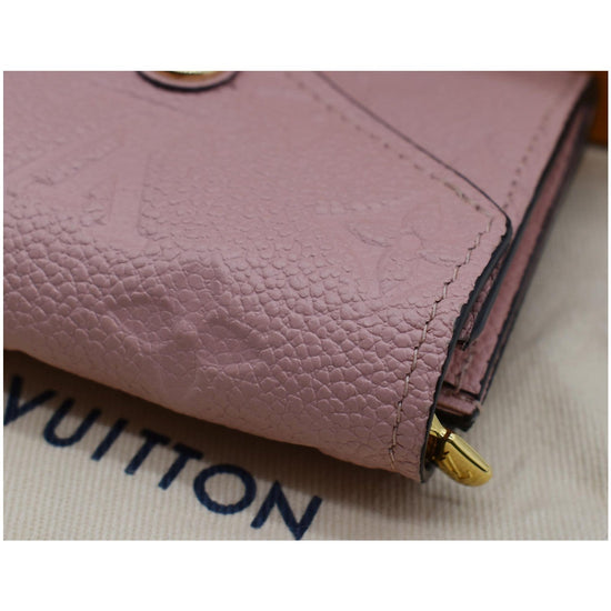 Louis Vuitton Empreinte Zoe Wallet Rose Poudre