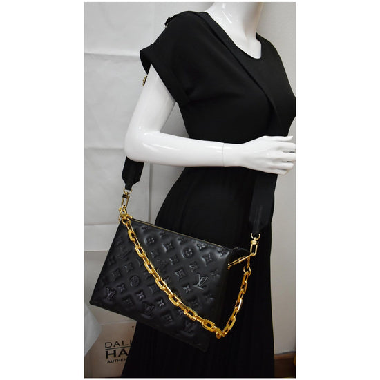 Louis Vuitton Coussin PM Black Lamb