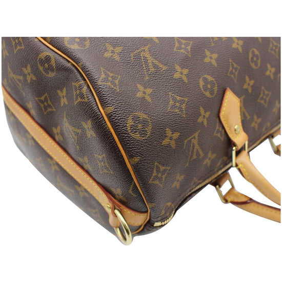 Louis Vuitton Speedy Speedy bandouli√ Re 35, Brown, One Size