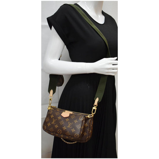 Louis Vuitton Damier Ebene Pochette Accessories - Brown Clutches, Handbags  - LOU777826
